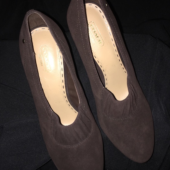 Coach Suede Heels - Picture 4 of 5